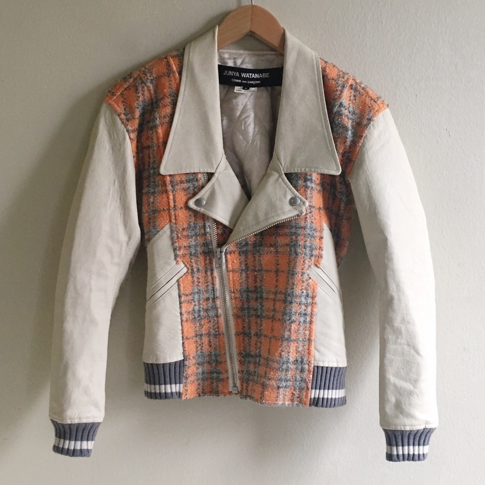 Junya Watanabe Faux Leather Bomber